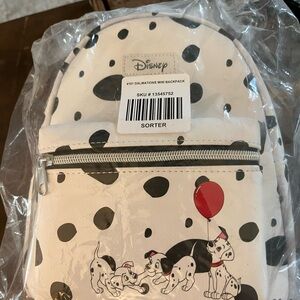 Disney Dalmatian Mini Backpack - White and Black